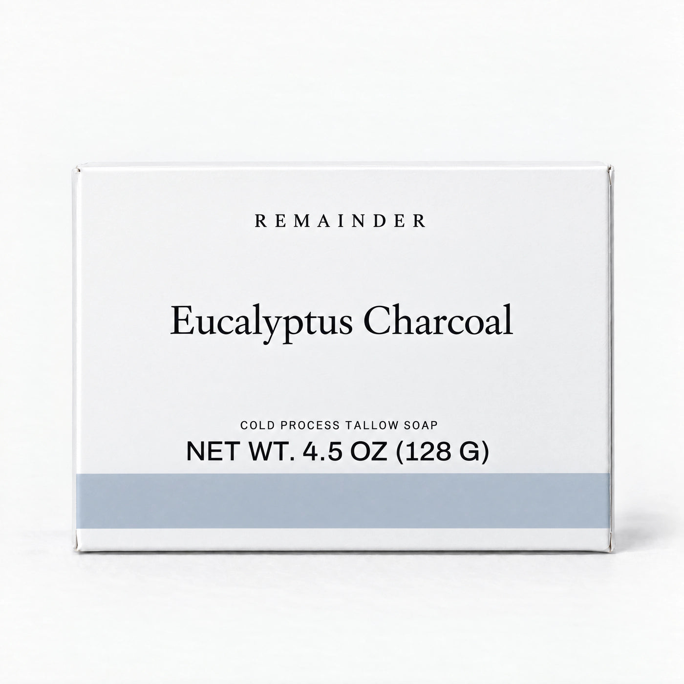 Remainder eucalyptus charcoal bar soap