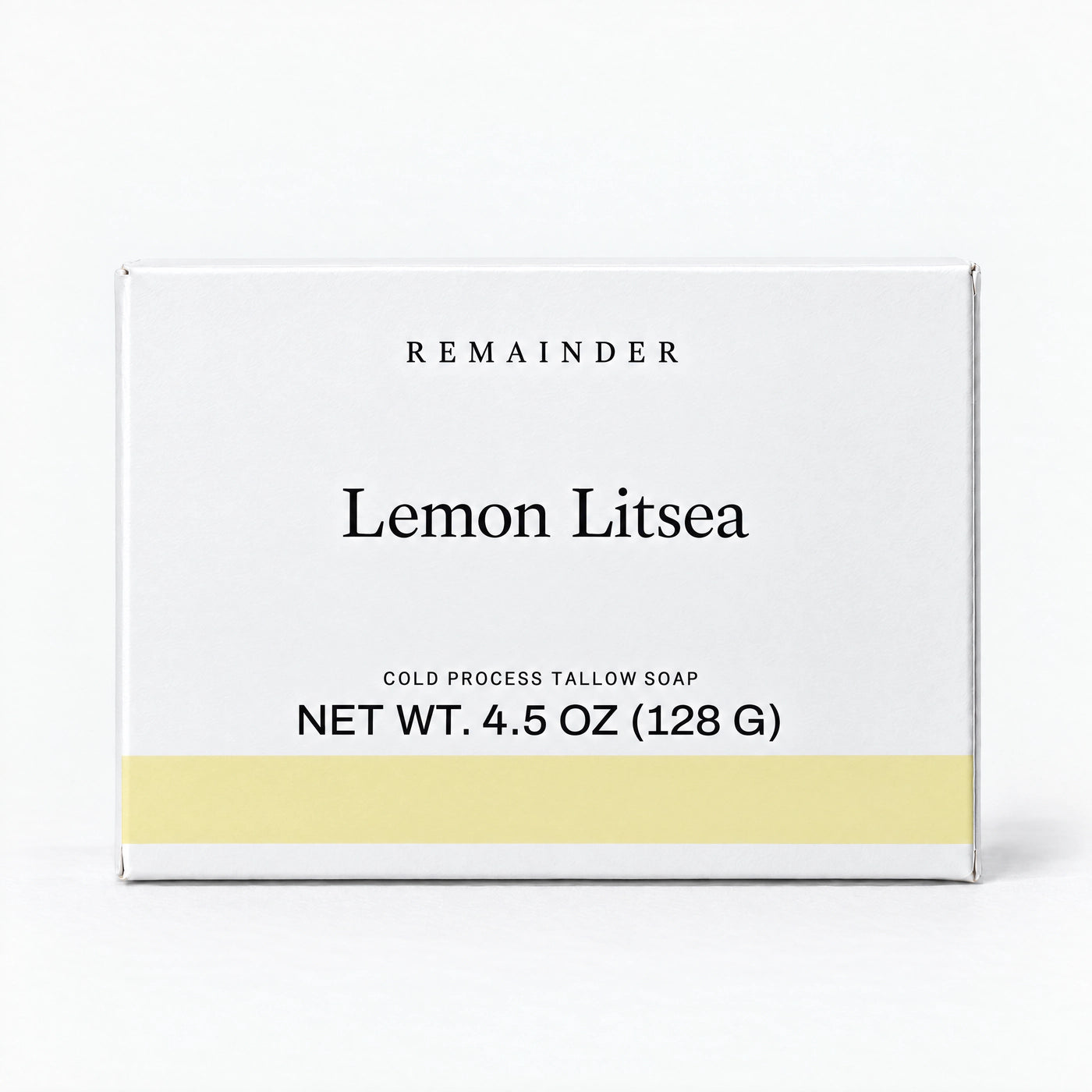 Remainder lemon litsea bar soap