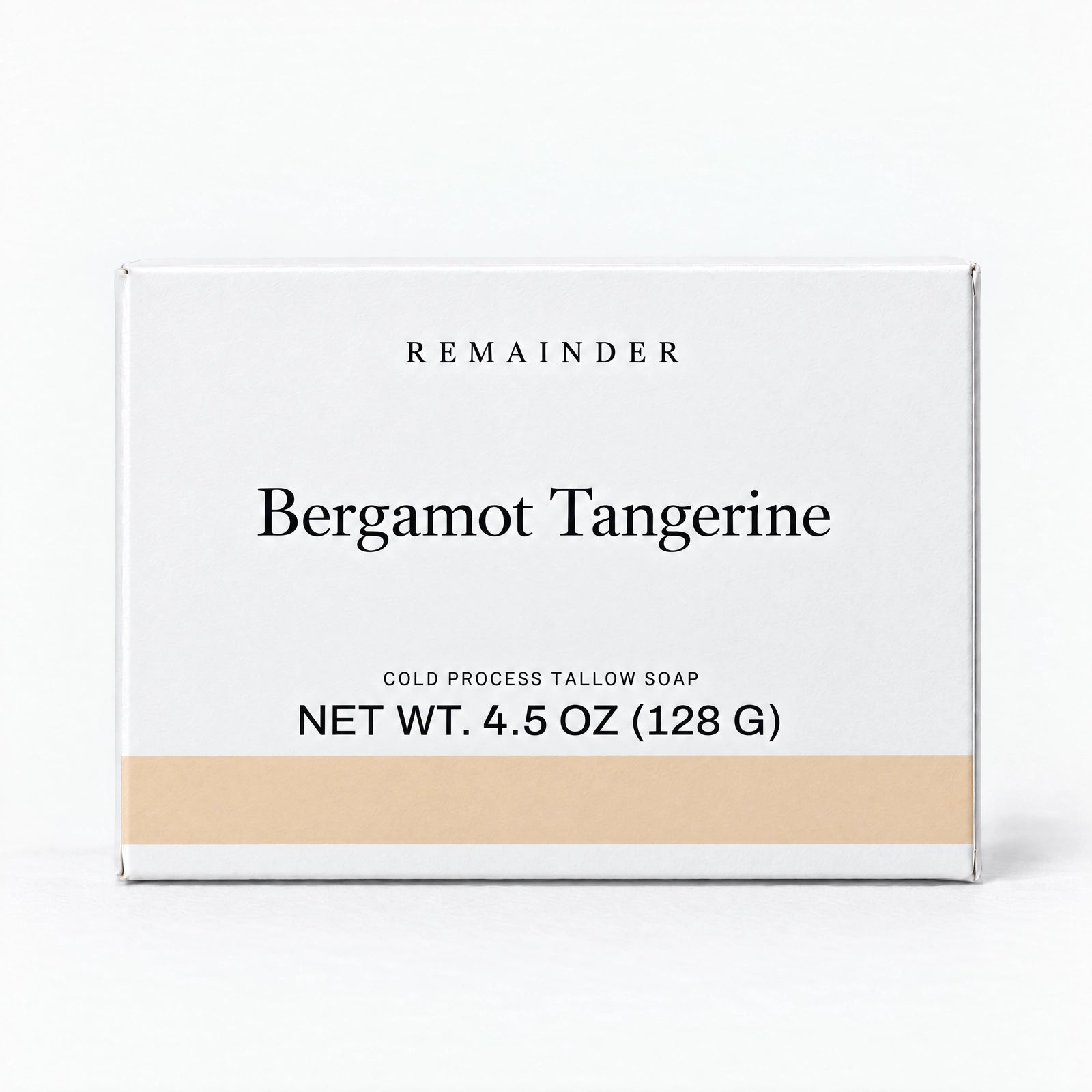 Bergamot Tangerine tallow soap